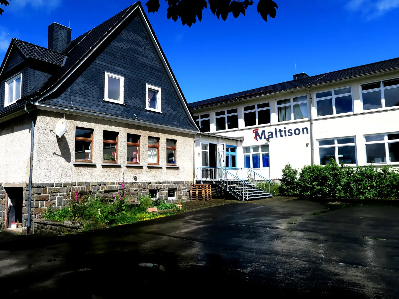 Firmengebäude von Maltison in Erndtebrück-Birkelbach
